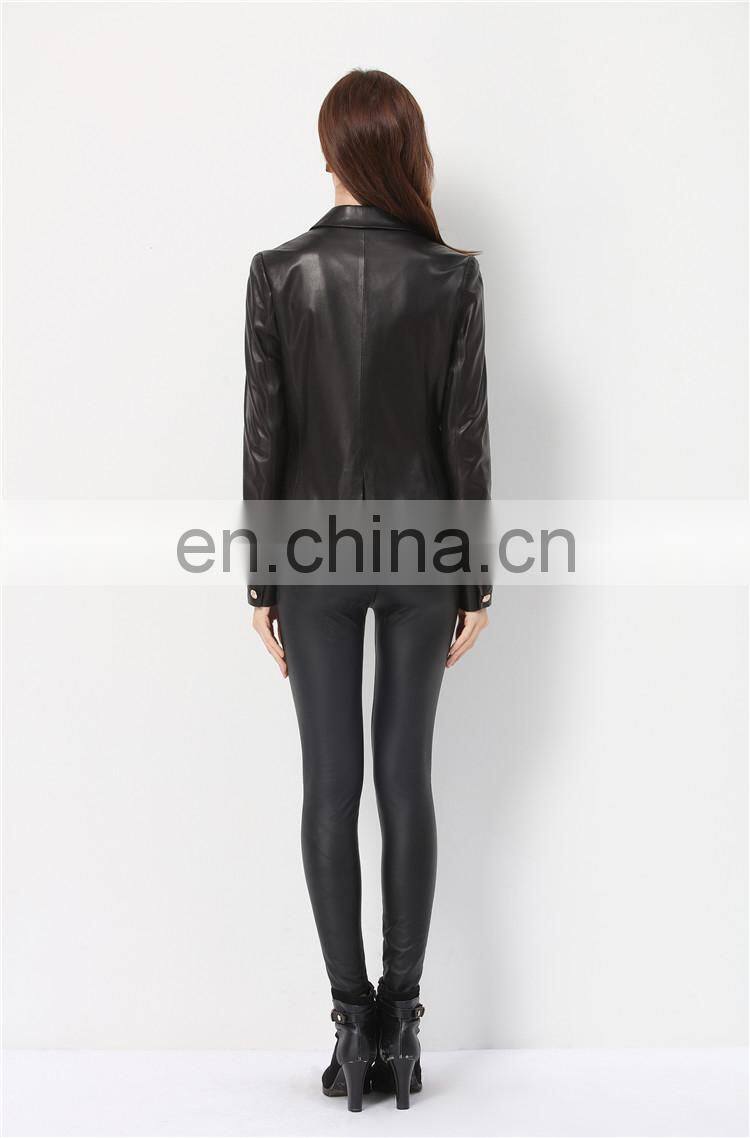 2016 Fashionable New Style Women Jacket Lover's Clothes With Mickey Minnie Mouse Pattern Genuine Real Sheepskin Leacher Jacket