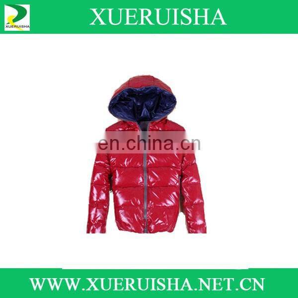fashionable lightweight soft down jacket for kids