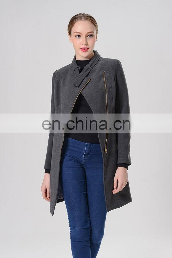 Wholesale Women Long Sleeve Winter Coat Latest Design Women'S Coat Maxi Coat