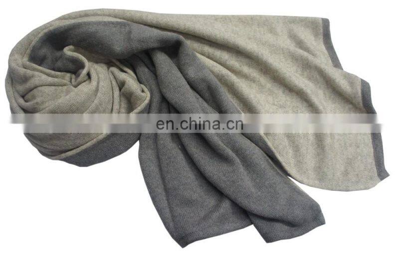 Cashmere knit scarf, shawls,Double face winter Pashmina wool blended knit scarves