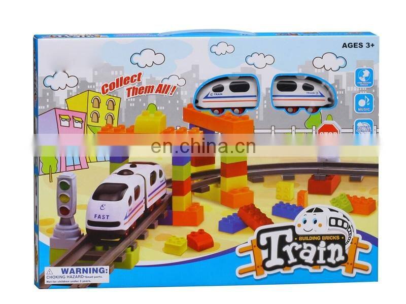 Electric slot toy train sets
