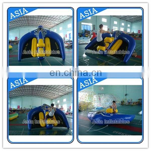 Exciting Towables inflatable Flying Manta Ray Rider For Water games