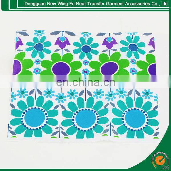 China supplier garment clothing custom plastisol heat transfers