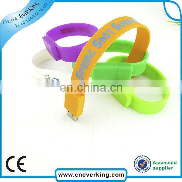 custom logo 1gb 2gb 4gb 8gb 16gb bracelet usb flash drives bulk cheap