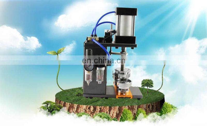 Good selling Pneumatic button badge machine efficiently badge press making machine