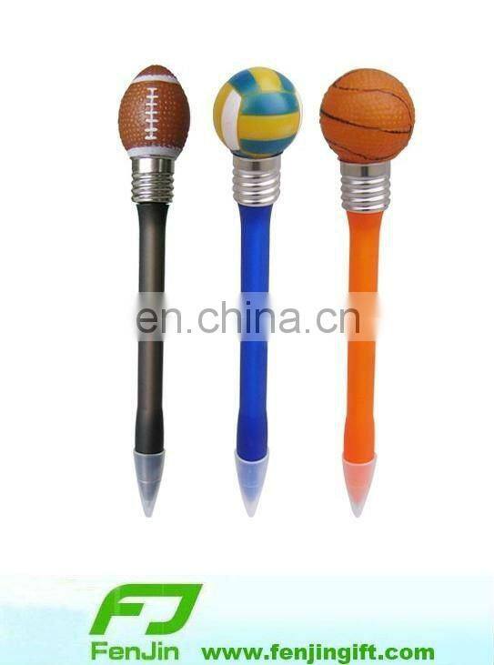 ball pen with basketball volley ball American football