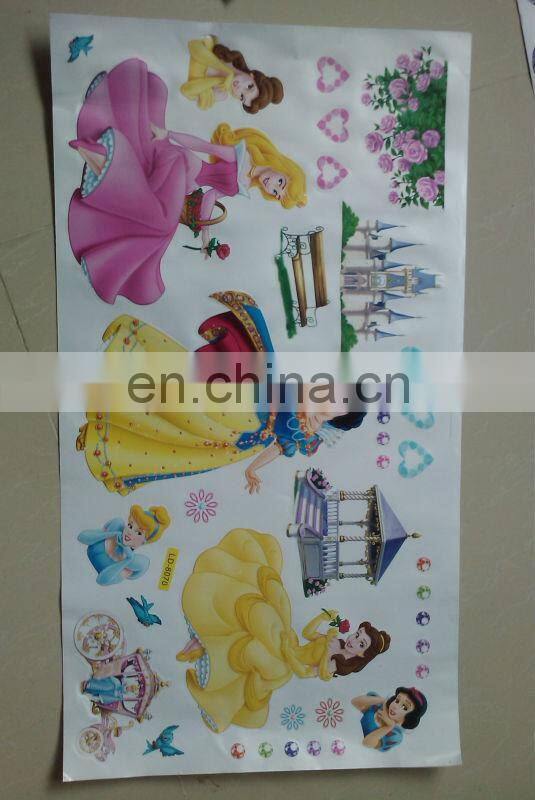 Hot Selling Promotional printed cartoon vinyl sticker