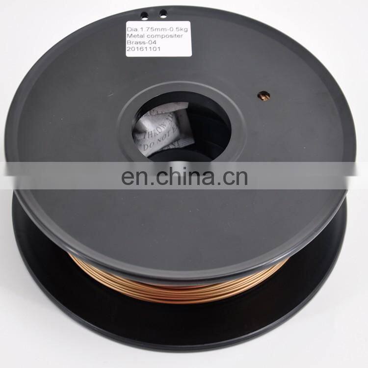 YOYI Brand 1.75mm bronze brass copper aluminum filament for 3d printer