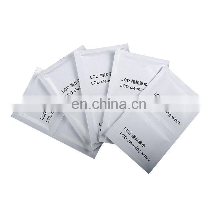 china advertise excellent oem made logo print clearing wipe
