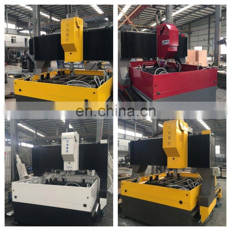 SUNRISE CNC drilling machine for steel plates and flanges