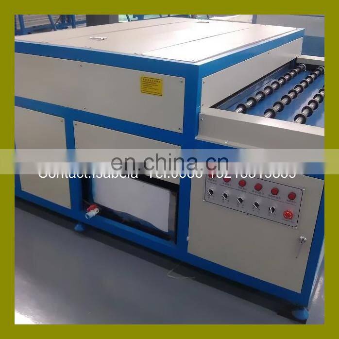 Automatic horizontal cleaning glass machine for double glazed insulating glass washing