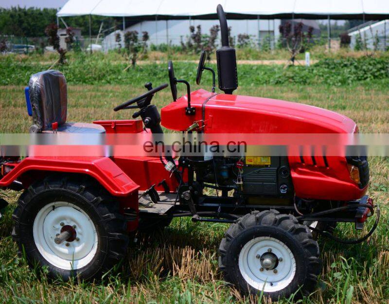 CE approved farm used 20 hp mini tractor with plow