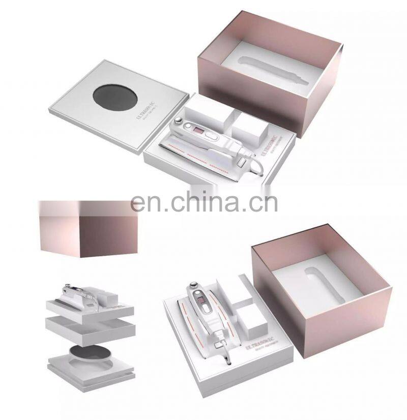 mini Hifu Hello Skin pink portable Neck Wrinkles Removal Home Use beauty machine