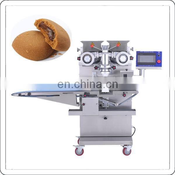 Automatic chocolate filled cookies making machine