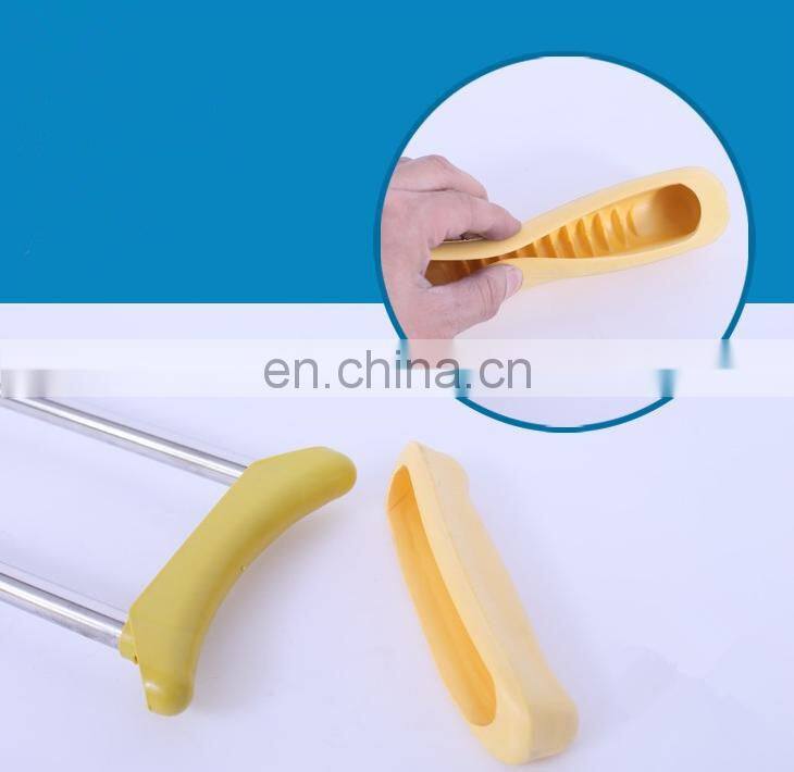 Adjust Underarm Aluminum Alloy Medical Crutches Pushbutton Crutches