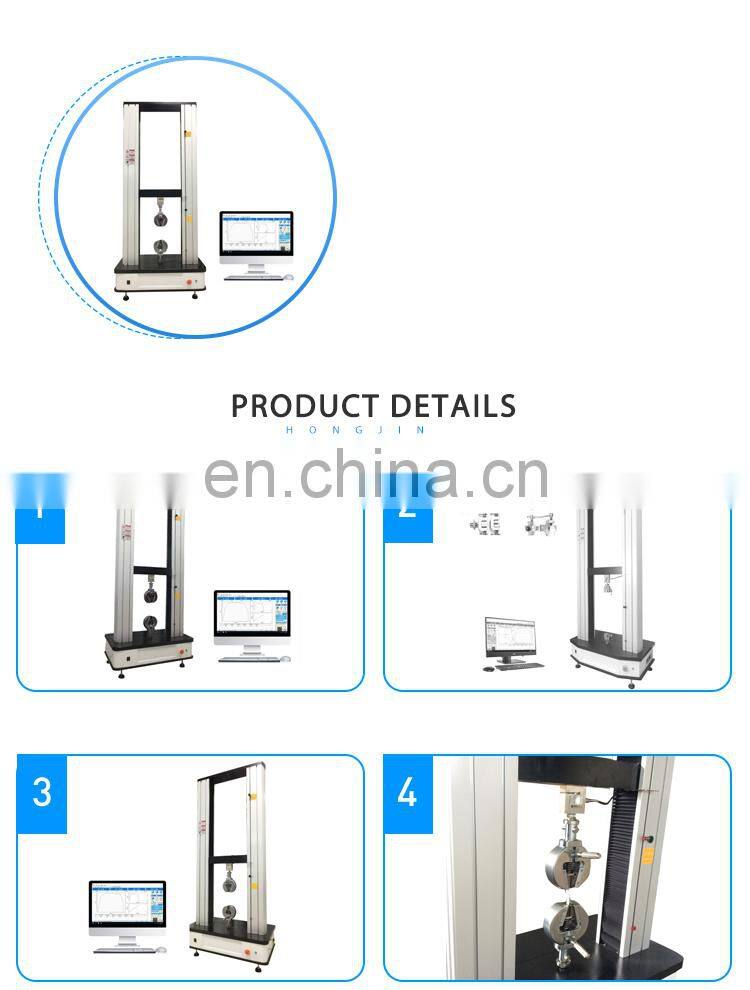 beijing foam single space servo 10kn 20 kn universal tensile testing machine load link