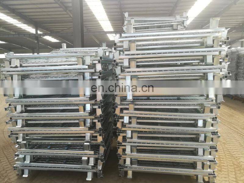 Storge equipment wire mesh storage cage used for factory