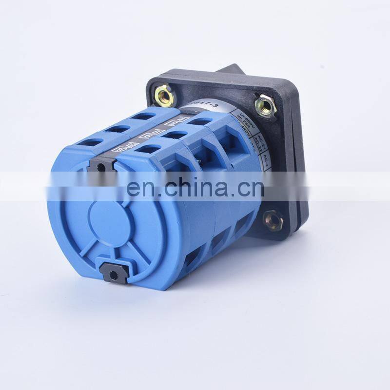 Changeover Switch LW28-25A 380v Universal Changeover Combination Switch 3 Position 3 Knots Button Cam Switch