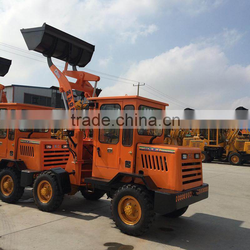 small hydraulic wheel loader