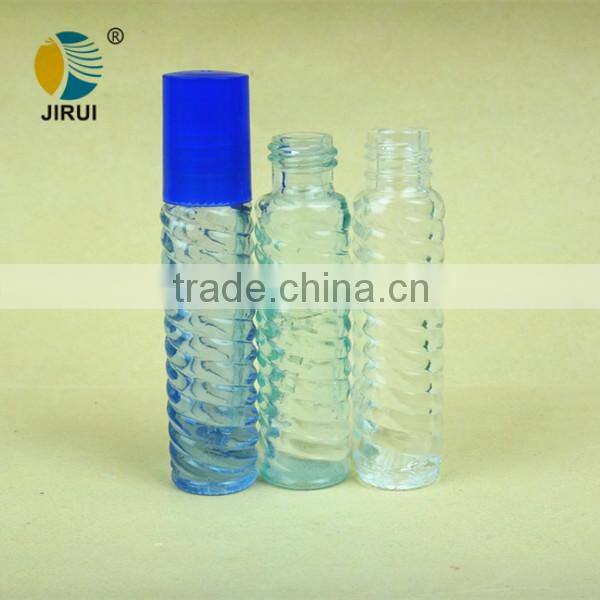 5ml ribbed glass roll on bottle wholesale