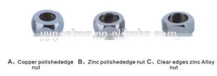 flexible shower hose chrome polish nut