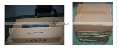 Inline fiber optic closure inline type 48/96/144 cores