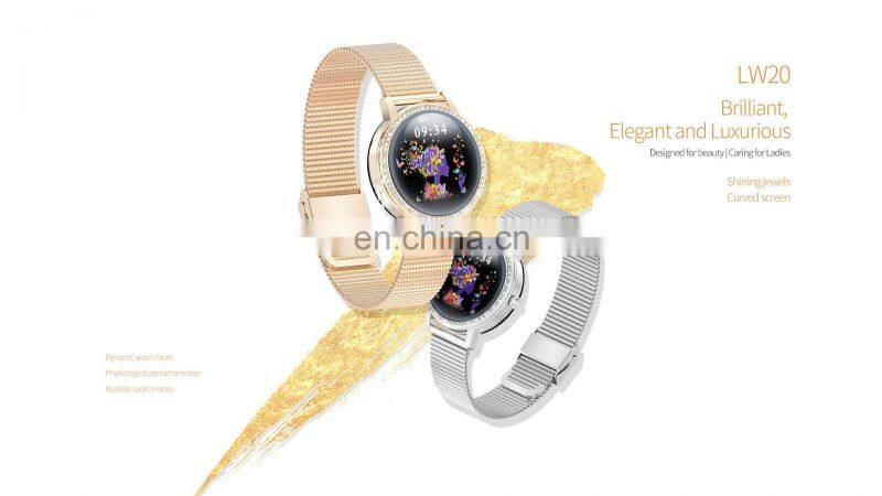 LW20 Women Smart Watch Sport IP68 Waterproof Fitness Bracelet Heart Rate Wholesale Best Smart Watch