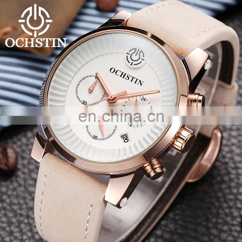 OCHSTIN GQ052C men High Quality Quartz Movement Hand Watch Waterproof Alloy Analog New Fashion Wristwatches