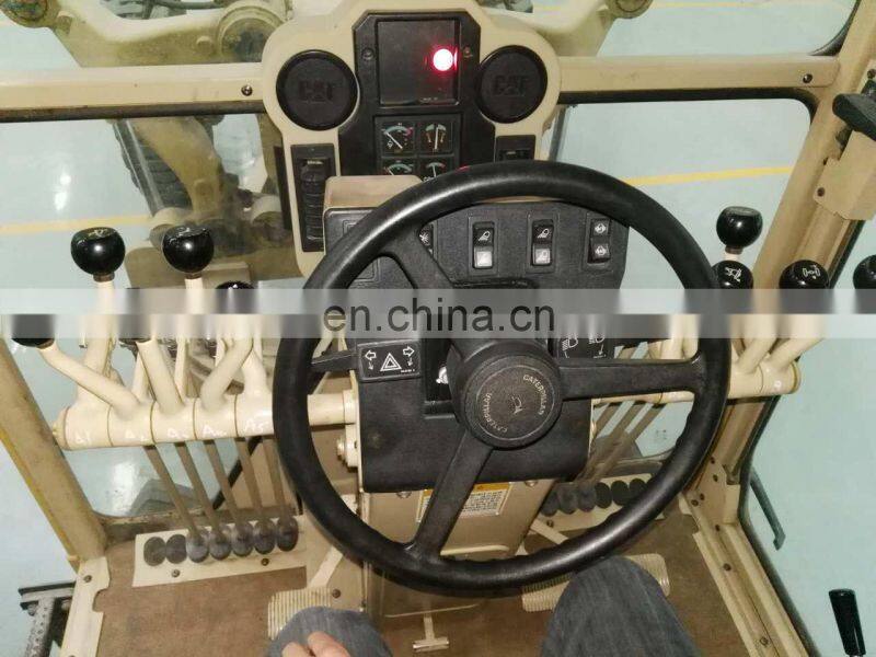 China used Caterpillar 160H motor grader, cat 160H road construction graders