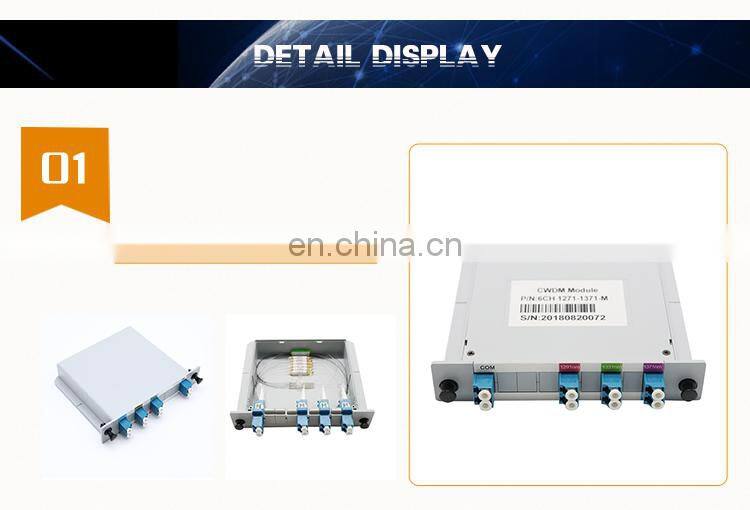 LC /Sc Connector 4CH 6CH 8CH Lgx Box Type CWDM