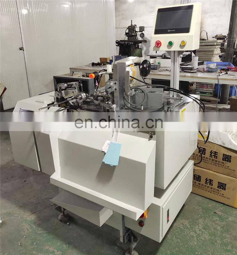 UT150F Automatic Car Freshener Card Tying Machine, Elastic Aroma Hang Tag knotting Threader