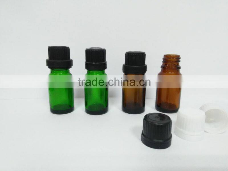 new arrival 10ml green glass essential oil bottle