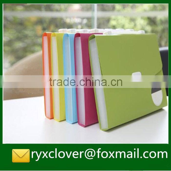 Business Sewing Expanding Pockets File Folder