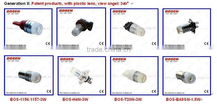 T10 5W auto led light cree signal light door light reading light no errors no flickers