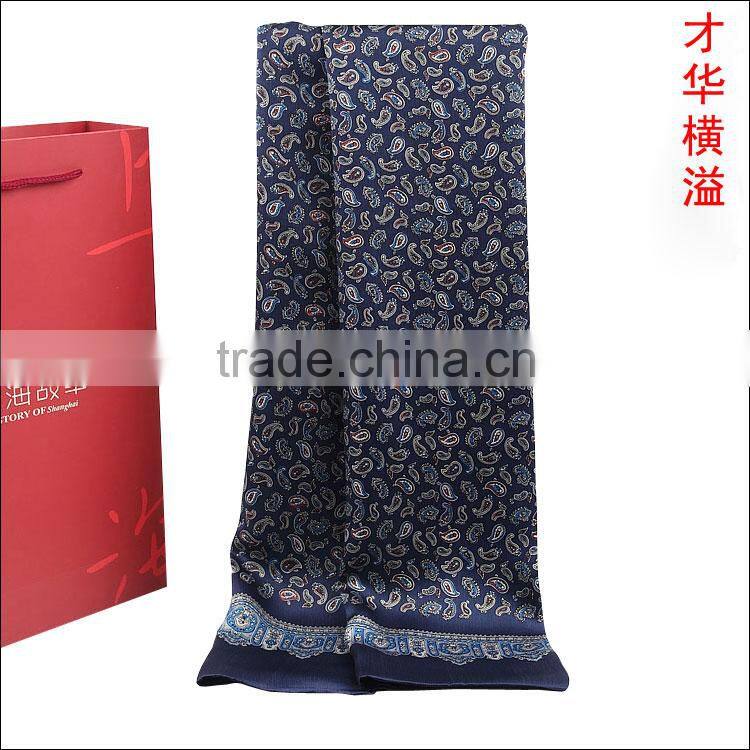 Indian men long scarf silk scarf