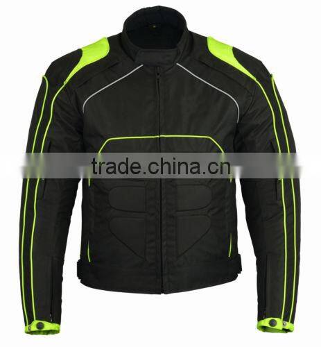 High Visibility motorcycle jacket cordura