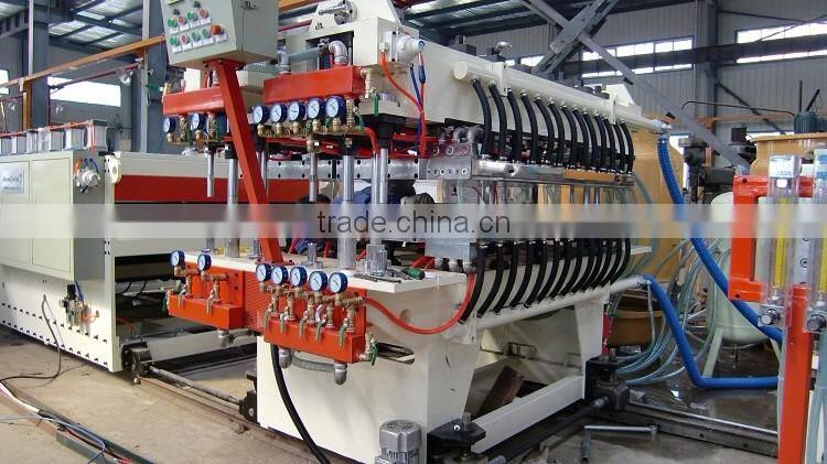 Plastic Corflute tree guard sheet making machine