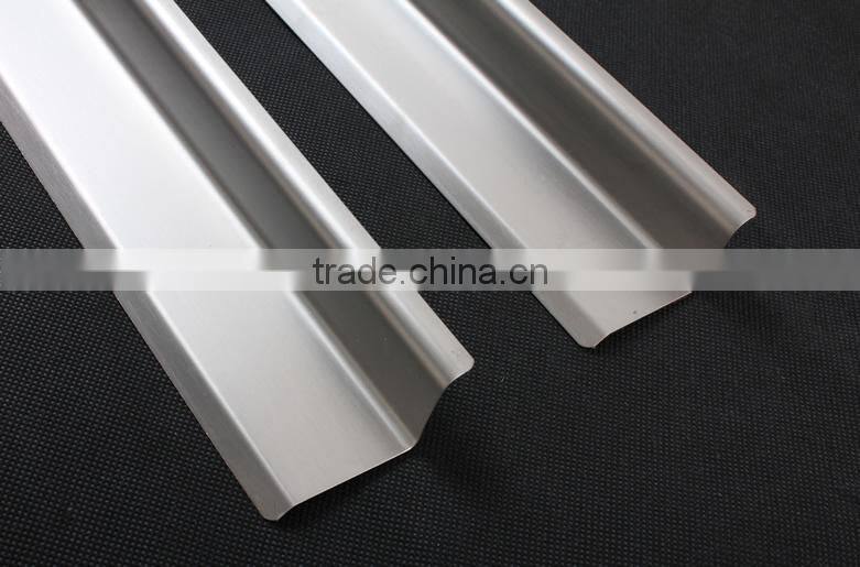 Stainless steel door sills scuff plate For Jeep Wrangler Jk door sill 4*4 auto accessories
