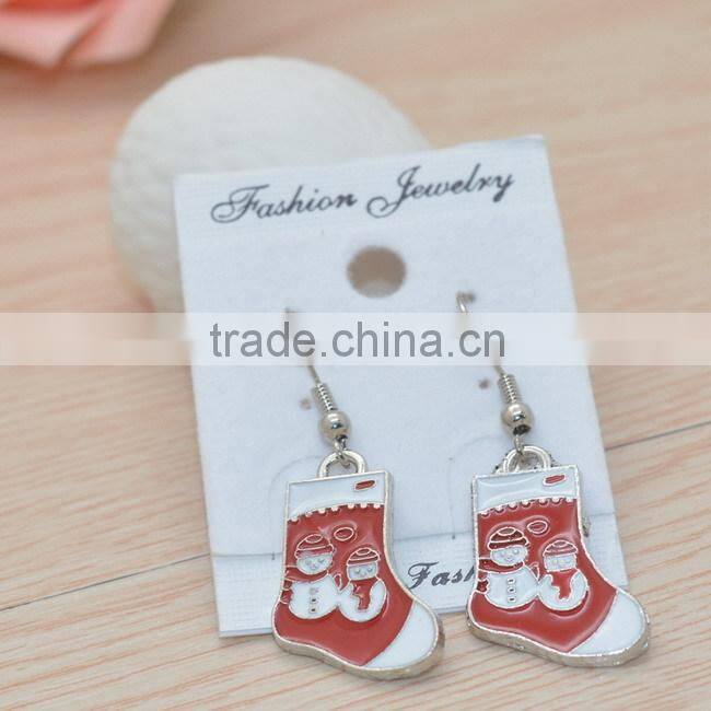 Christmas gifts crafts bell pendant earring