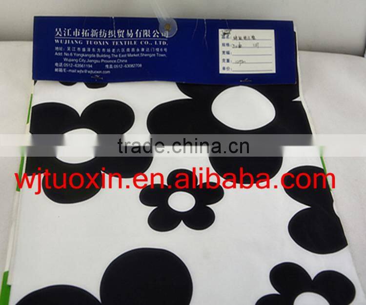 waterproof breathable moisture wicking floral printed honeycomb 228T taslon fabric for garment or bag