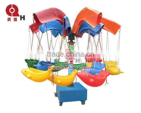 Hot Sale Amusement Colorful Fishes Kids Carousel for Sale