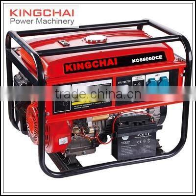 AC single phase 5KW/5KVA petrol power generator13HP KC6500 gasoline generator set with electric start