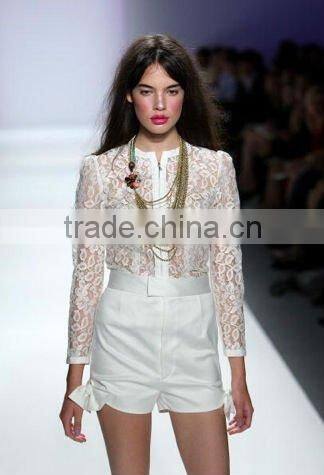 women lace flower designs for garments