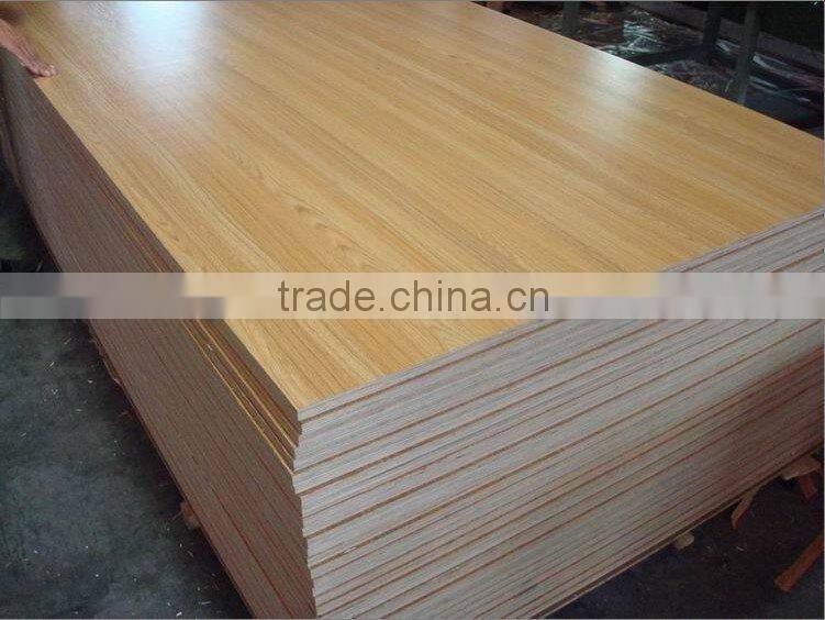 melamine faced Melamine plywood poplar core good price commercial plywood manufacturer