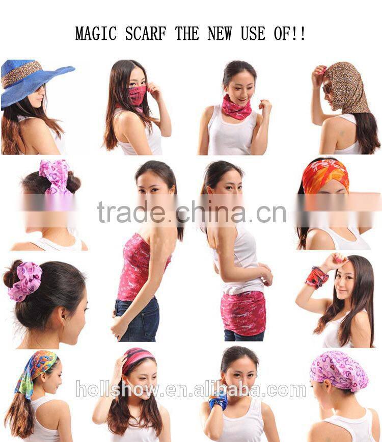 Fashion Unisex Street Dance Punk Tube Bandana Headband