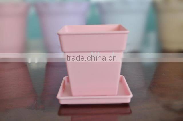 wholesale desktop plastic flower pot
