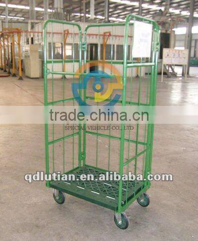 rolling cart, rolling cage cart, industrial rolling cart, warehouse rolling cart