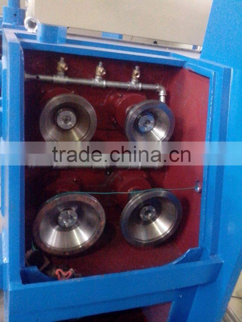 fine copper wire drawing machine - vertical type