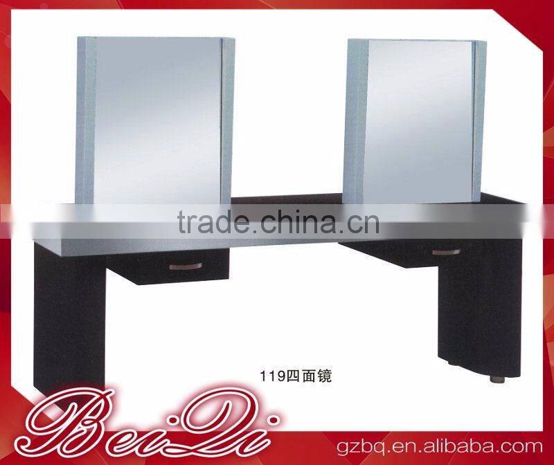 Beiqi 2016 New Double Sides Four Face with Desk Hair Salon Mirror Station for Sale