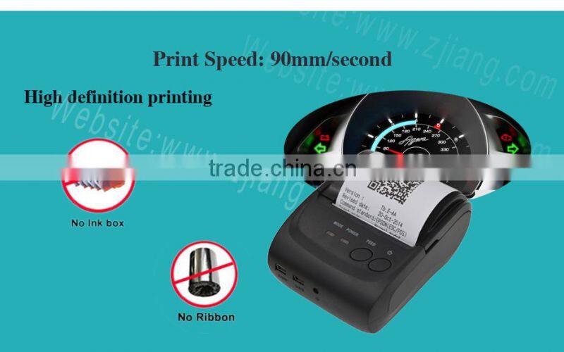 58mm bluetooth printer with free SDK android system